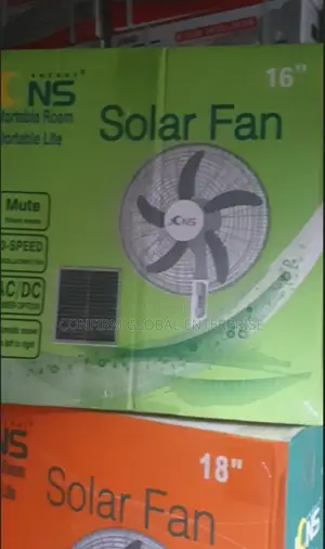 Brand New 16" Inches JCNS Solar Standing Fan