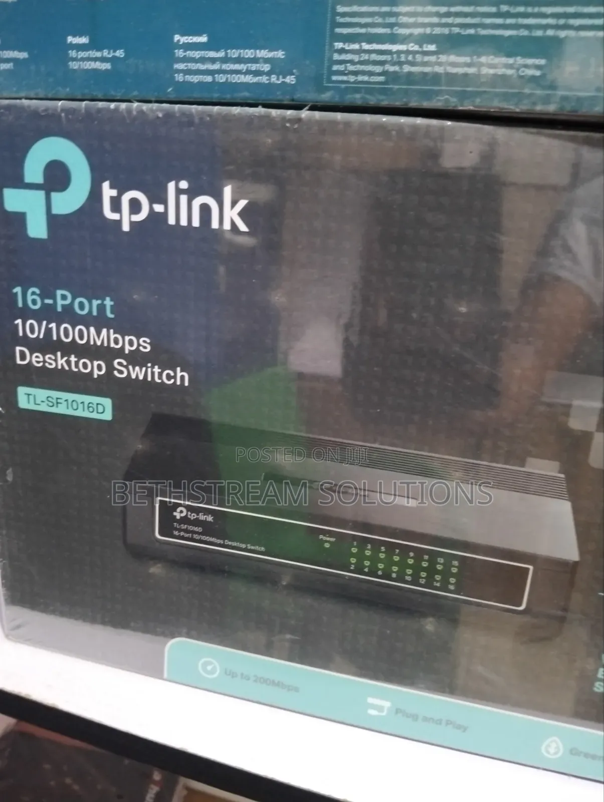 Tp Link 16 Ports Desktop Switch
