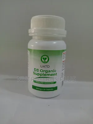 Photo - Uatd D3 Organic Supplement : Immune Booster (30 Capsules)