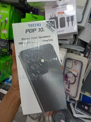 New Tecno Pop 10C 64 GB Black