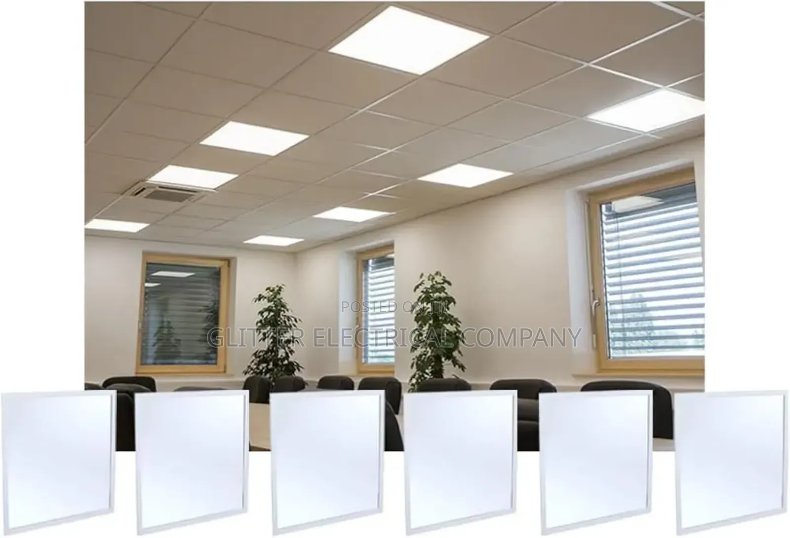 600x600 Led Panel Light for Suspended Ceiling Fixture.