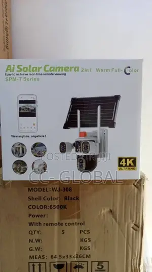  SPM-T Series: Solar-Powered Ai Camera With Floodlight