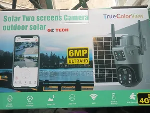 V380 Pro Dual Lens Ptz Solar 4g Camera 5mp Auto Tracking