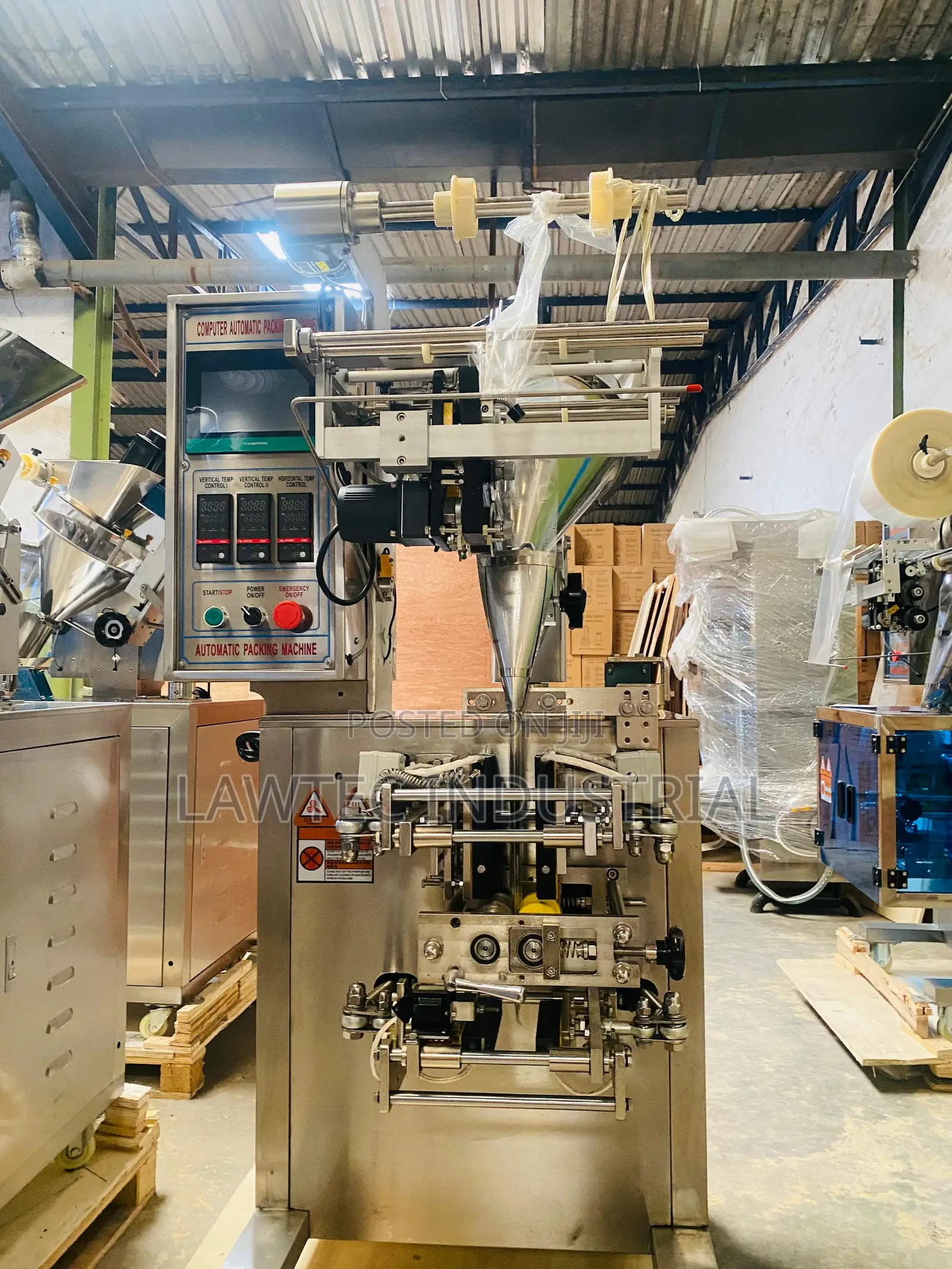 Custard Packagine Machine