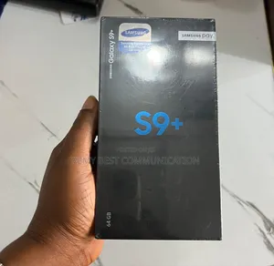 New Samsung Galaxy S9 Plus 64 GB Black