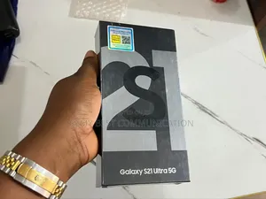 New Samsung Galaxy S21 Ultra 5G 256 GB Black