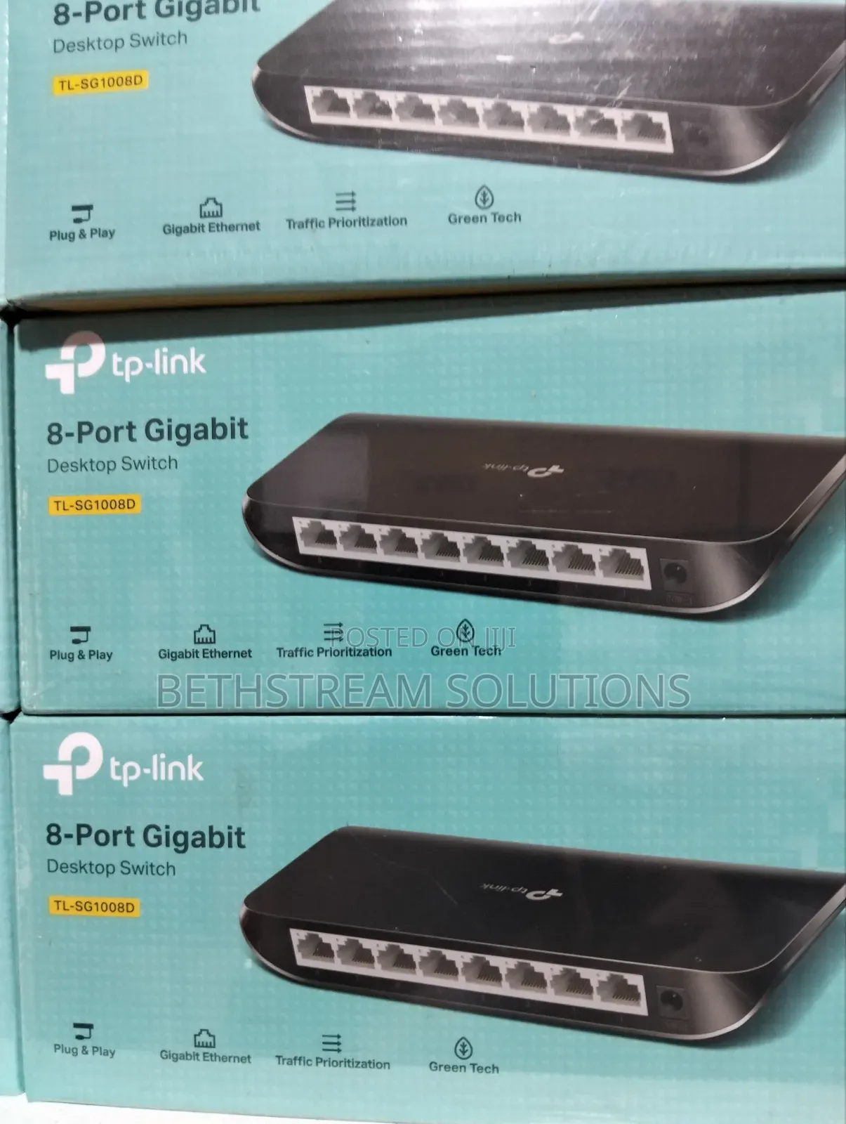Tp Link 8 Ports Gigabyte Desktop Switch