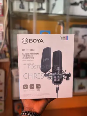 Boya by-M1000 Large Diaphragm Condenser Microphone Capture