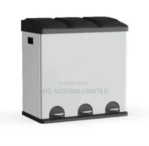 Pedal Trash Bin _3in1_ 45l