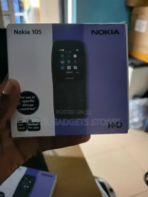 New Nokia 105 Black