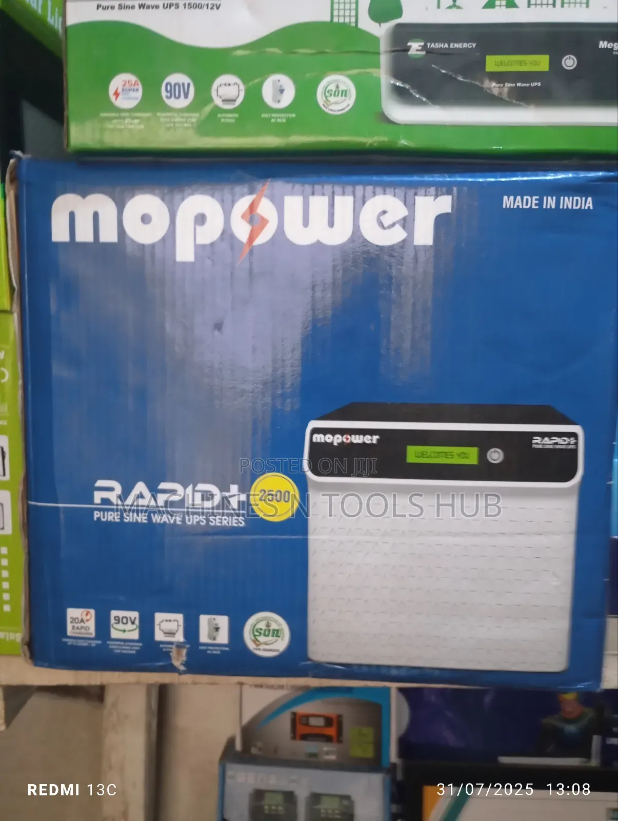 3kva Mopower Rapid Sine Wave Ups Series