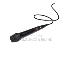 JBL Partybox Mic 100: Wired Dynamic Vocal Mic With Cable (3m