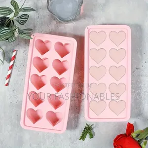 Silicone Heart  Ice Cube Mould and Chocolate Mould