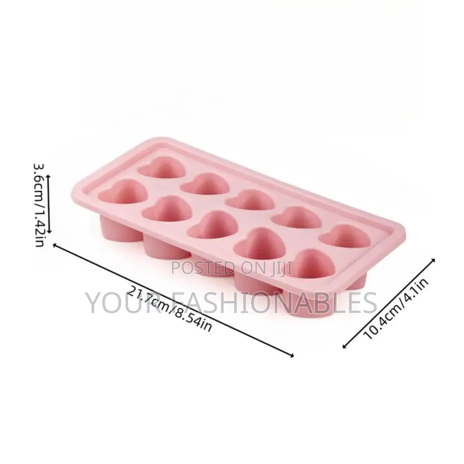 Silicone Heart  Ice Cube Mould and Chocolate Mould