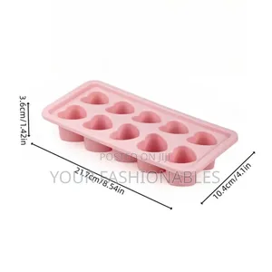 Silicone Heart  Ice Cube Mould and Chocolate Mould