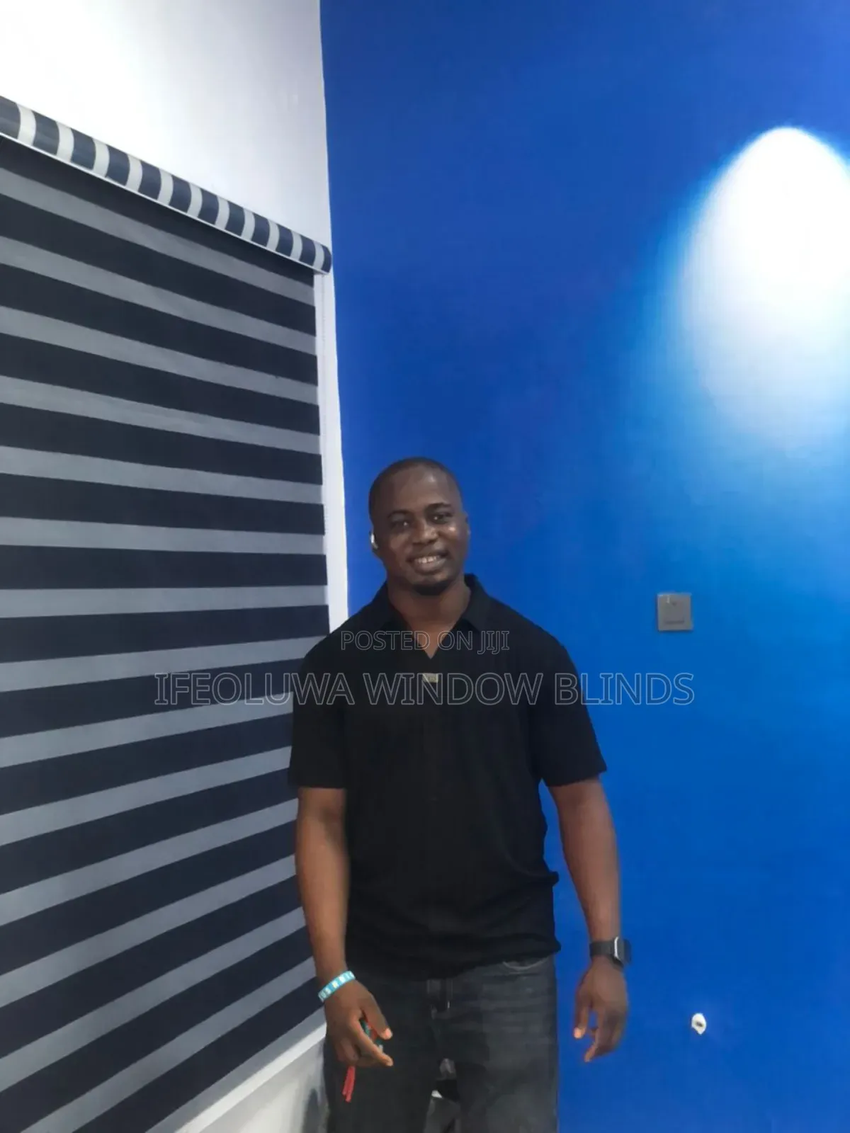 Shining Black (Day and Night) Window Blinds