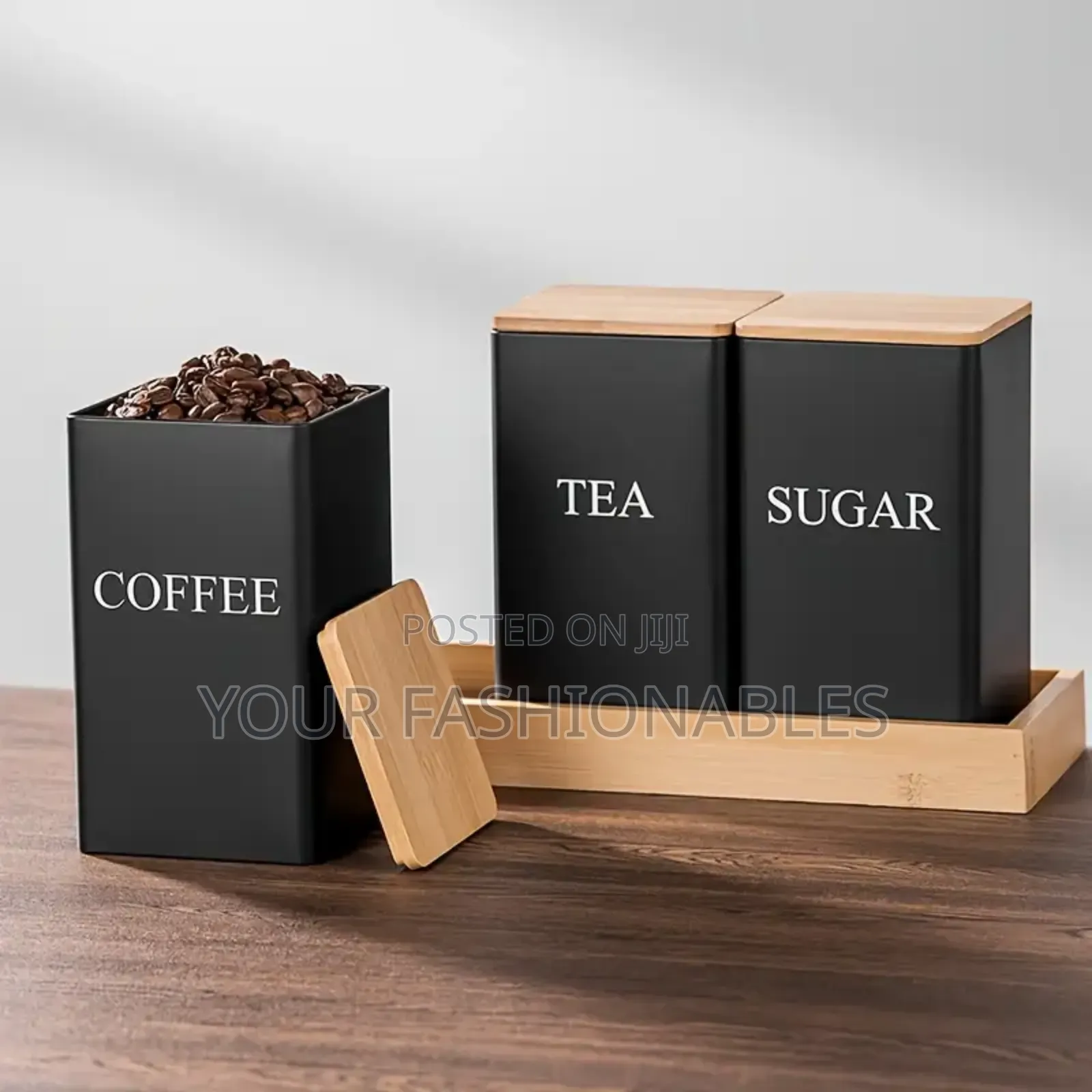 Multipurpose Storage Organisers, Tea Coffee Sugar Canisters