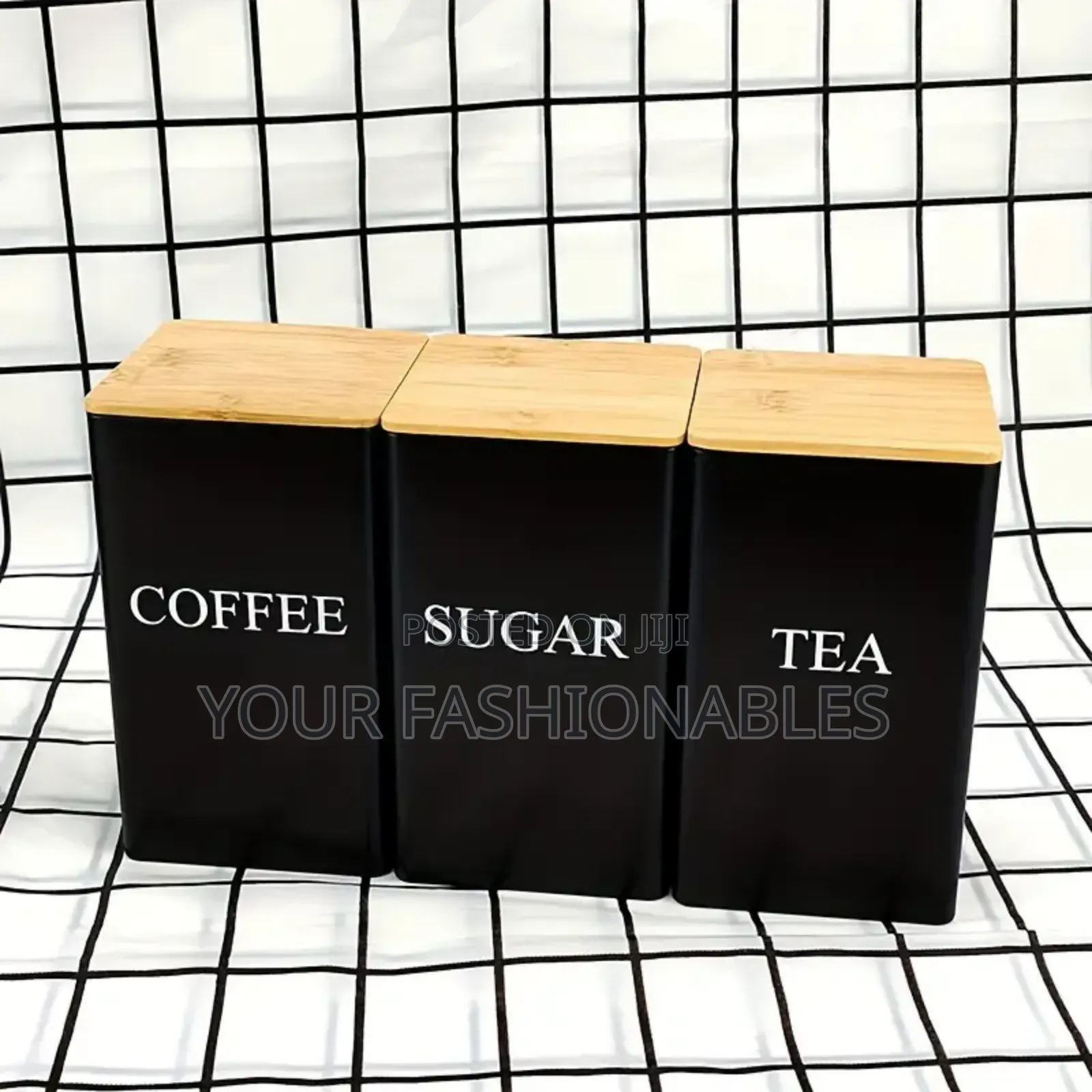 Multipurpose Storage Organisers, Tea Coffee Sugar Canisters