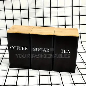 Multipurpose Storage Organisers, Tea Coffee Sugar Canisters