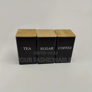 Multipurpose Storage Organisers, Tea Coffee Sugar Canisters