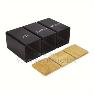 Multipurpose Storage Organisers, Tea Coffee Sugar Canisters