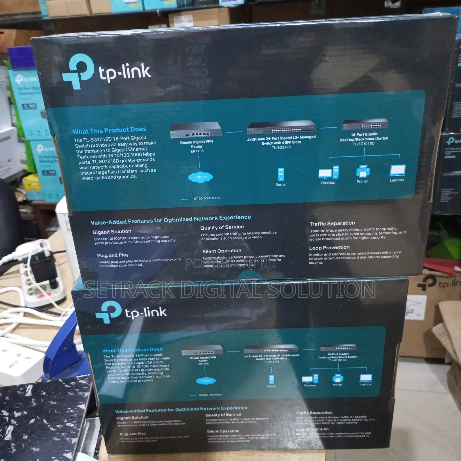 Tp-Link 16 Port Gigabit Rackmount Switch Tl _ Sg1016d