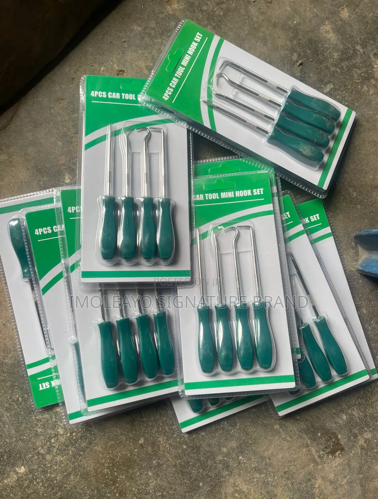 4pcs Mini Pick And Hook Set