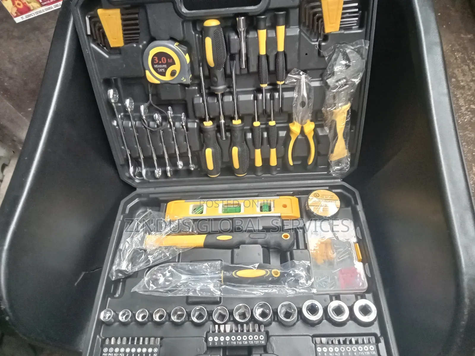 Set of Technical Tools Box