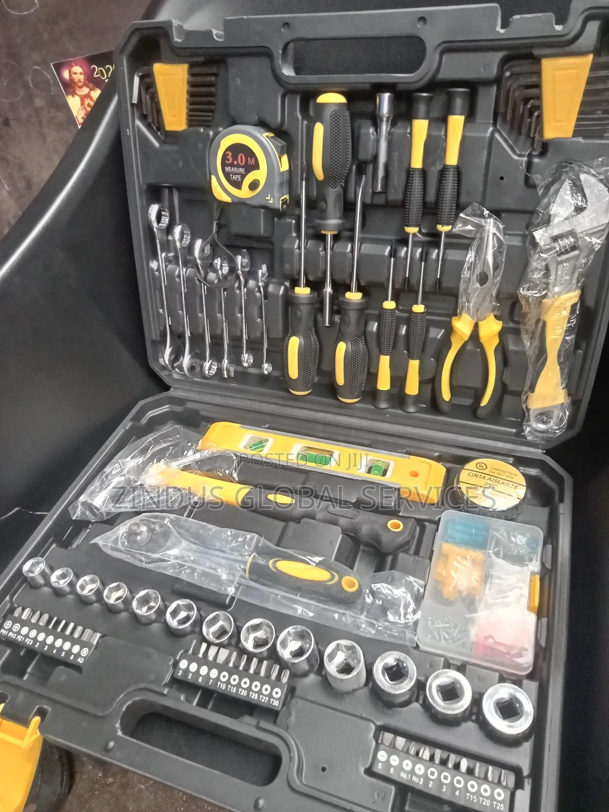 Set of Technical Tools Box