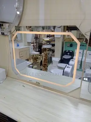 80x60cm 3 Colored Led Lights Mirror