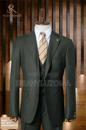 Double Bottons Three Pieces Suit