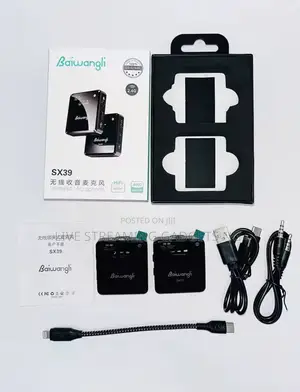 Sx39 Lapel Microphone for All Devices(Camera, iPhone/Type C)