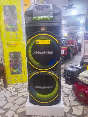 Mewe Mwaud-pts1201db 1500w Party Speaker Set