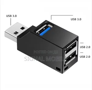 Usb 3.0 Hub Adapter Extender Mini Splitter Box 3 Ports