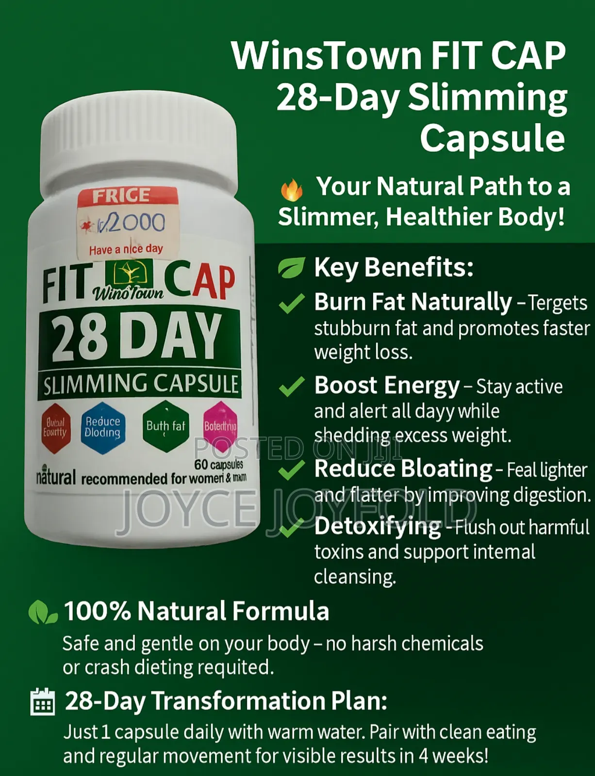 28-Day Fit Slimming Capsule