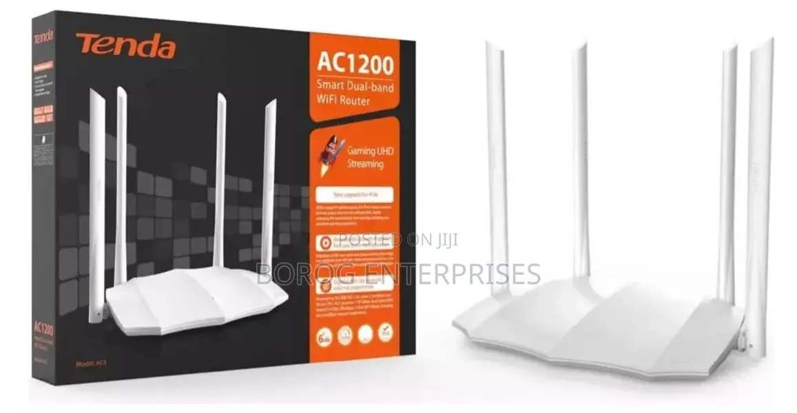 Tenda Ac1200 Smart Wifi Router-Ac5