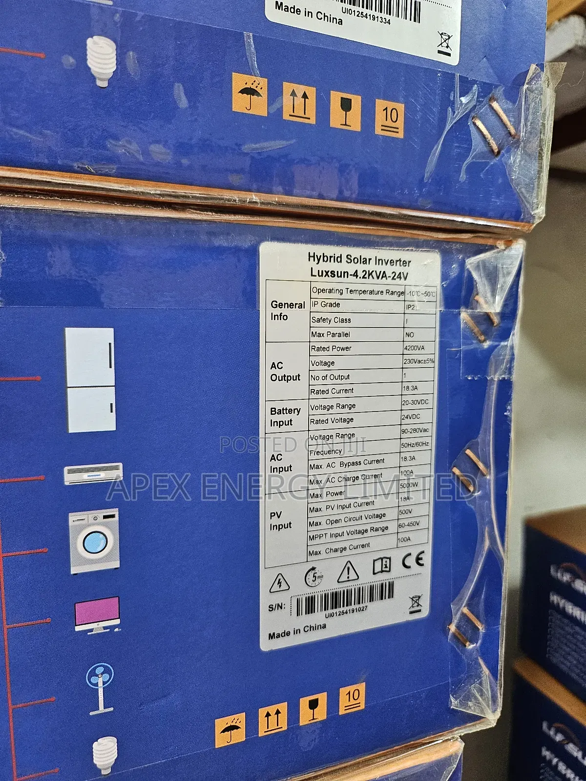 Luxsun 4.2kva-24v Inverter