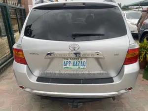 Toyota Highlander Limited V6 2007 Silver