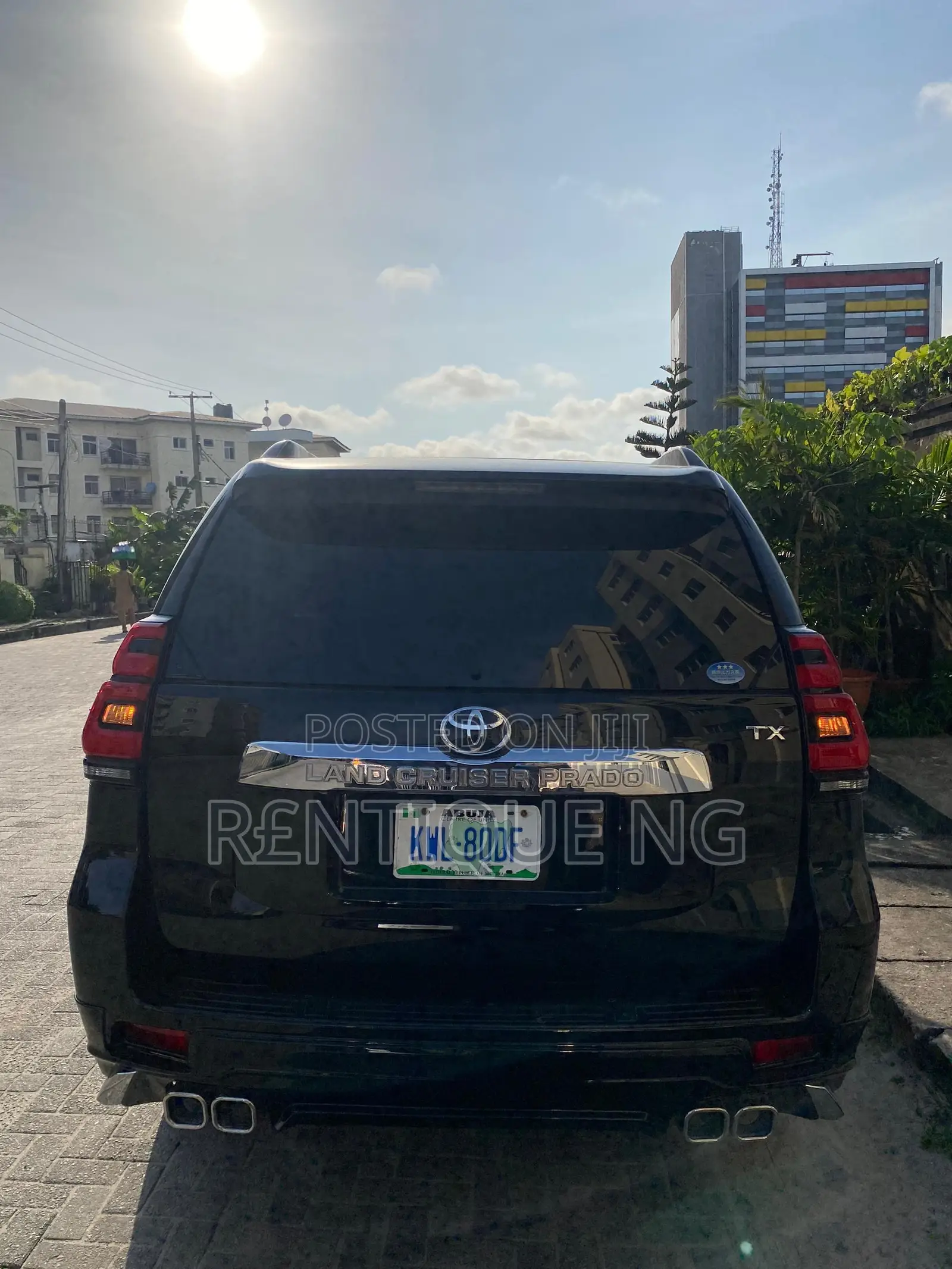 Toyota Prado 2022 Available for Hire