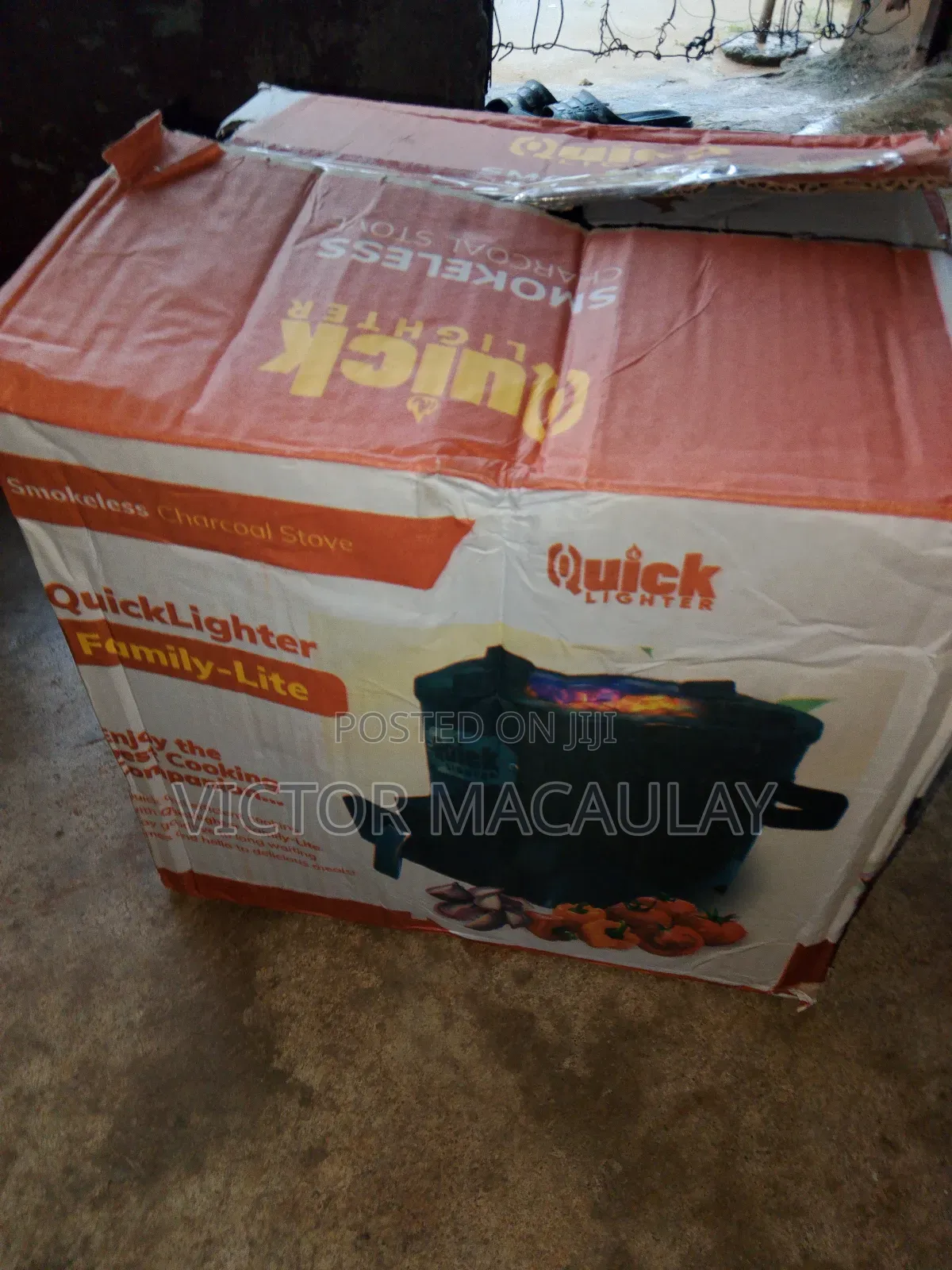 Quick Lighter Charcoal Stove