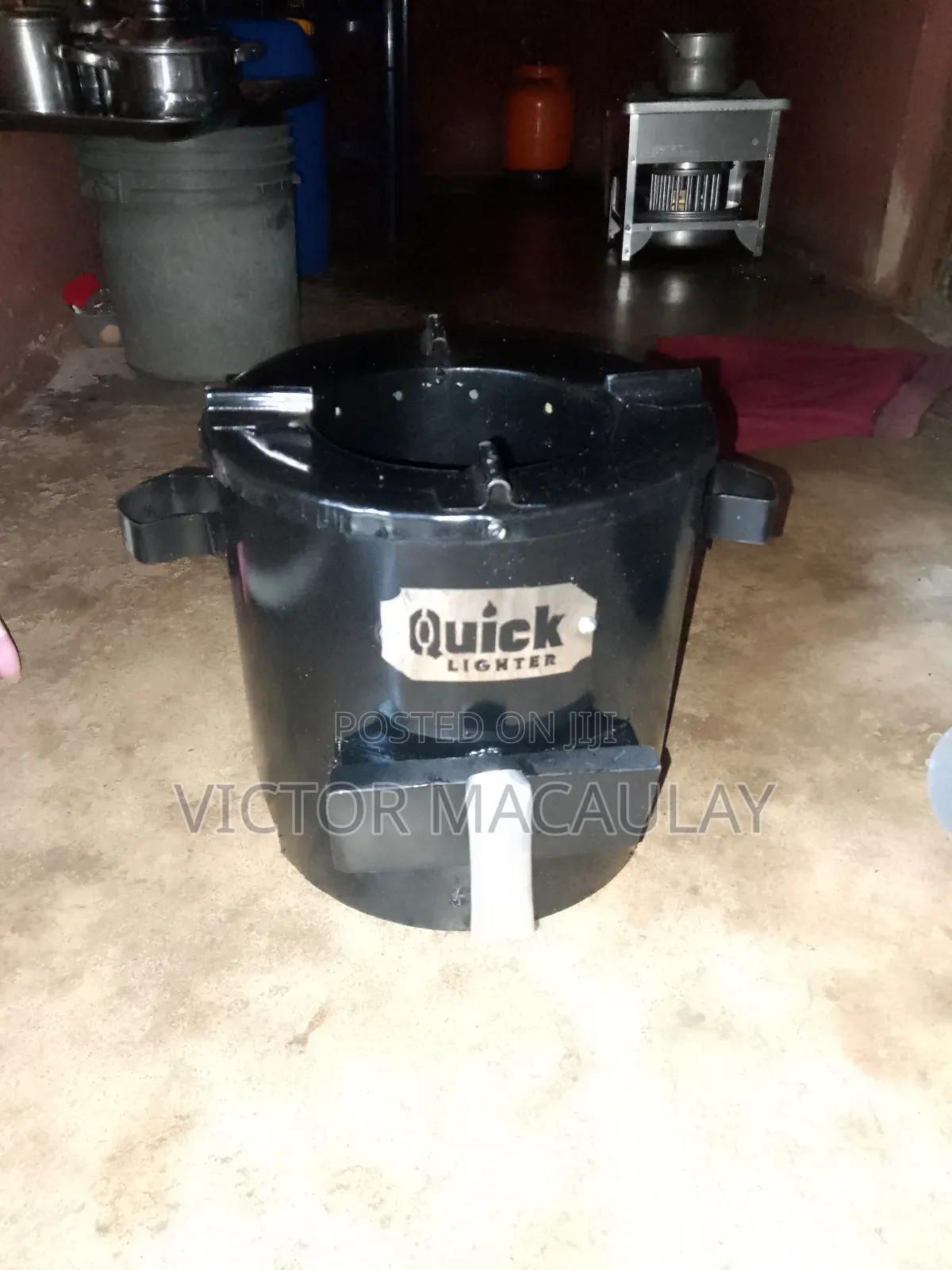 Quick Lighter Charcoal Stove