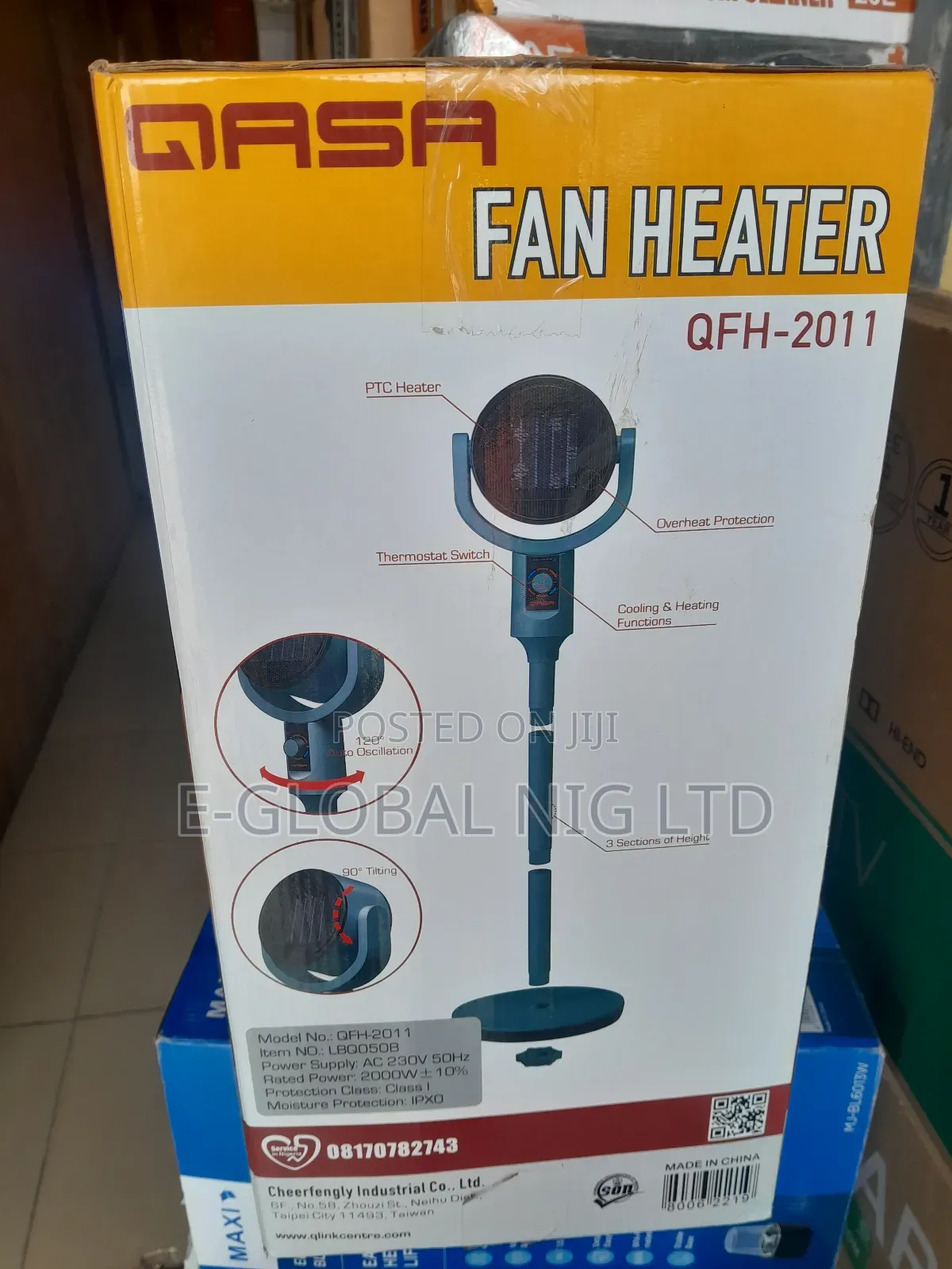 Qasa Fan Heater
