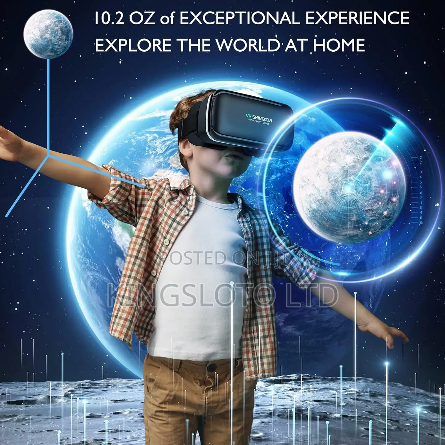 Vr Shinecon Virtual Reality 3d Glasses