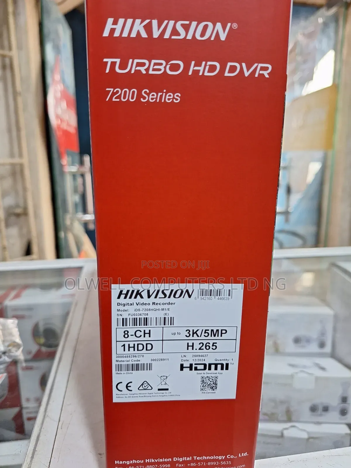 Hikvision 5mp 8 Channel DVR