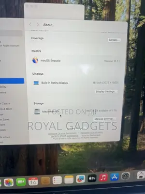 Laptop Apple MacBook Pro 2019 32GB Intel Core i7 SSD 1T