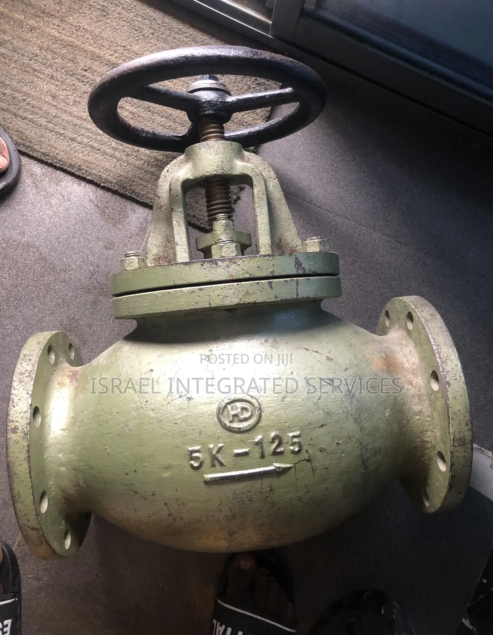 Cast Iron Globe Valve 5” X 125