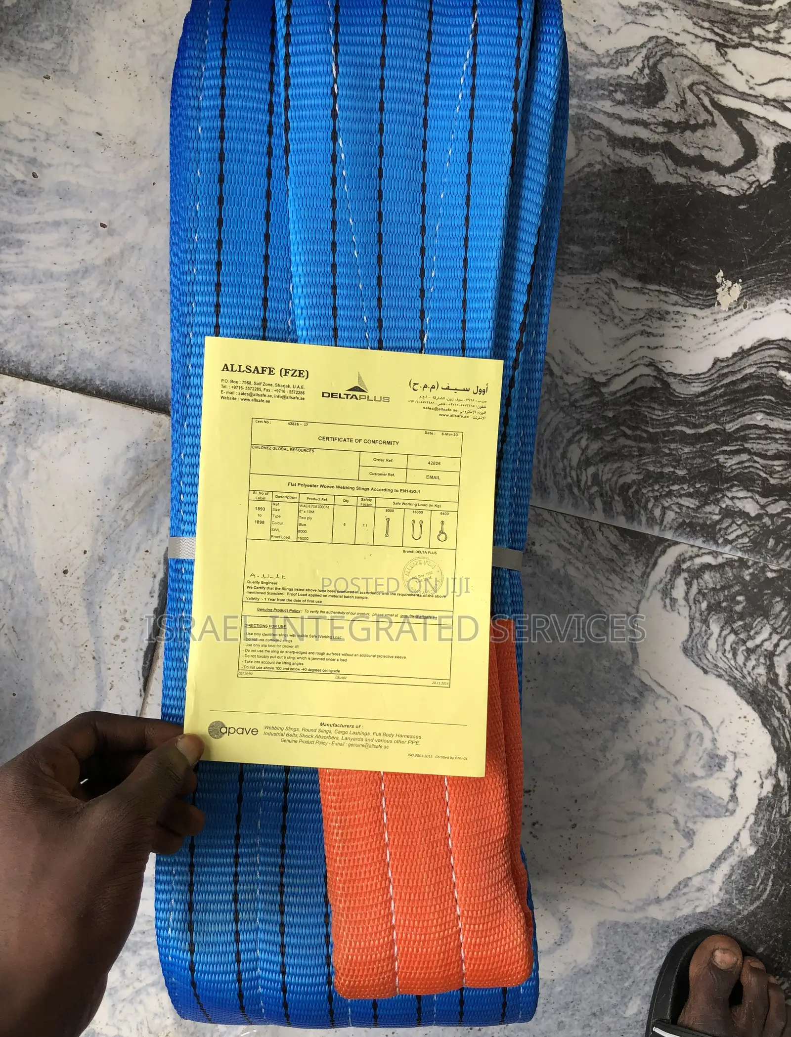 Lifting Sling (8 X 10meters)