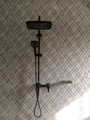 Mat Black Shower