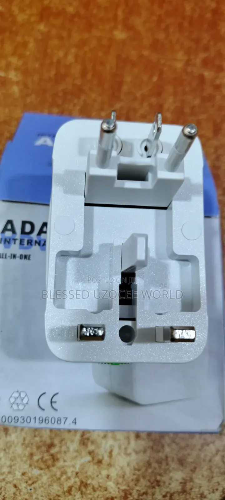 Universal International Traveling Surge Protector Adapter