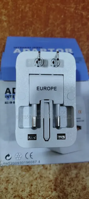 Universal International Traveling Surge Protector Adapter